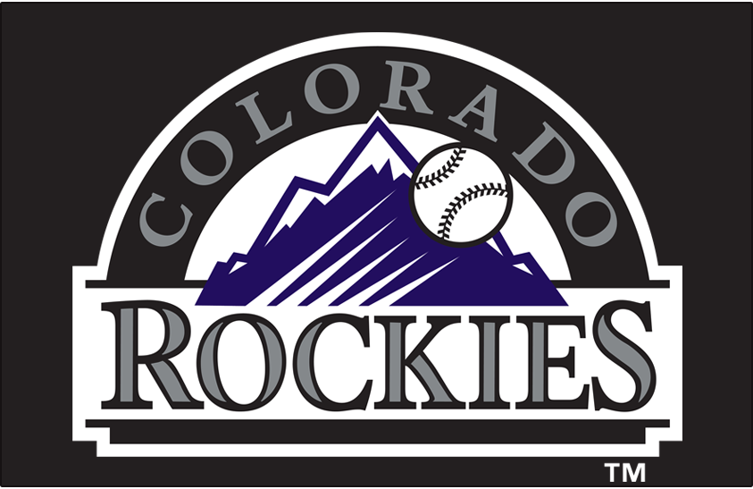 Colorado Rockies 1993-2016 Primary Dark Logo iron on heat transfer
